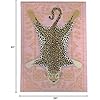 Amazon.com: Vintage Boho Style Cheetah Print Area Rug 5x8 Red Leopard ...