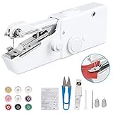 【Angetrieben durch 4 * AA Batterien oder mit Einem 6V 600mA DC Adapter】-Diese Handnähmaschine Angetrieben durch 4 * AA-Batterien(nicht enthalten) oder schließen Sie ein 6V 600mA an Gleichstromadapter (nicht enthalten), kommt mit einer Bedienungsanleitung, Sie können es vor dem ersten Nähen lesen, Tolles Geschenk für Mütter, Mädchen, Teenager, Freunde und Familie.