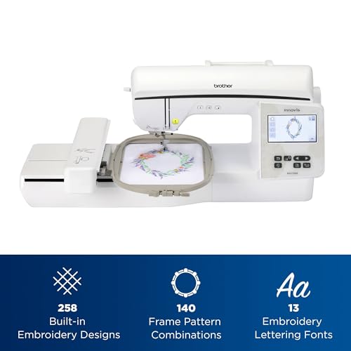 image for Brother Inno-vis NQ1700E Embroidery Machine, White, 16