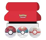 Dieses praktische Bundle enthält 3 Pokéball-Tin-Boxen des Pokémon-Sammelkartenspiels – Pokéball, Köderball & Premierball – und einen zusätzlichen Stickerbogen.