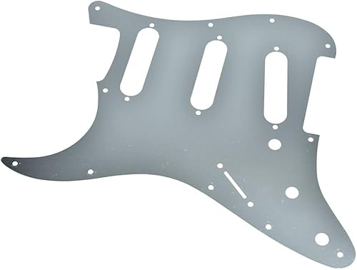 Miniatura 4 de KAISH Placa de protección contra rasguños para guitarra StratocasterStrat SSS de aluminio anodizado de 11 agujeros para StratocasterStrat, fabricada