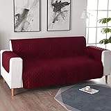  SINGID Cubiertas Antideslizantes De Sofá Resistentes Al Agua,Lavable Cubiertas De Sofá con Non Slip Espuma Y Correas Elásticas,Protector De Muebles para Niños Perros Mascotas-H 190x196cm(75x77inch)