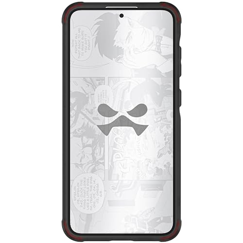 Image of Ghostek Covert Galaxy S24 Plus Clear Case with Military Grade Shockproof Protection, Non-Slip Grip, Protective Silicone Phone Cover Designed for 2024 Samsung Galaxy S24+ (6.7 inch) (Smoke)