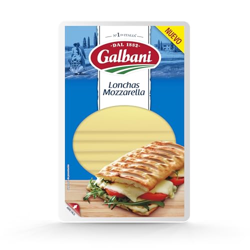 Galbani Queso Lonchas Mozzarella, 100g