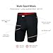 SAXX Underwear Co. Men's Multi-Sport Mesh Long Boxer Brief Fly, Black, X-Large