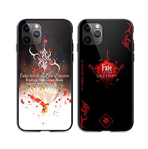 Amazon.co.jp: FGO スマホケース ガラス ネロ Fate/Grand Order