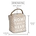 Pavilion Gift Company 72191 Home is Where The Heart is Door Stopper, 5 x 6, White