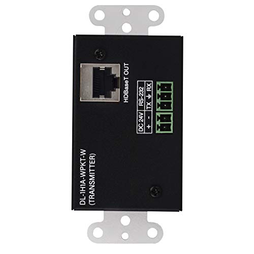 HDMI placa de pared extensor 4K 70m DL-1H1A-WPKT-W para transmisiones estables 4