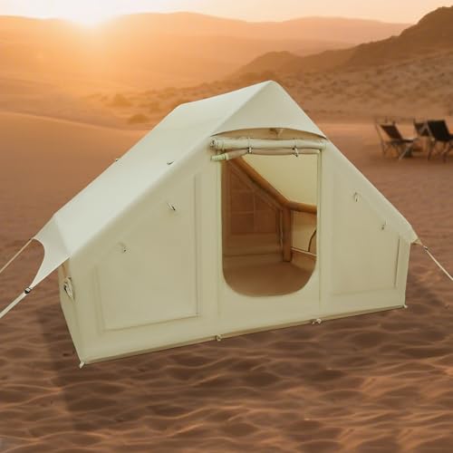 Carpa inflable para camping DNYSYSJ 4 personas miniatura 3