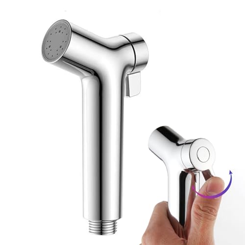 1 Pezzo Doccetta per Bidet, Spruzzatore per Bidet Tenuto in Mano Spruzzatore per WC Portatile Atomizzatore Doccetta Regolabile per Igiene Personale Doccia Bagno WC
