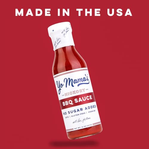 Yo Mama’S Foods Yo Mama'S Foods Keto Hickory Bbq Sauce – (Pack Of 3) - Vegan, No Sugar Added, Low Carb thumb #6
