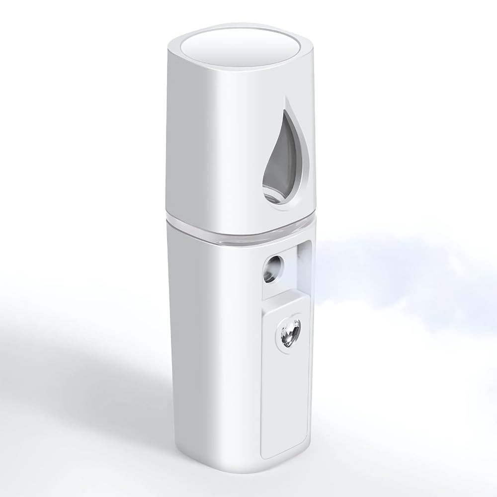 Drumtone (𝐒𝐩𝐞𝐜𝐢𝐚𝐥 𝐰𝐢𝐭𝐡 𝟓 𝐘𝐞𝐚𝐫𝐬 𝐖𝐚𝐫𝐫𝐚𝐧𝐭𝐲) 30ML Nano Facial Mister – Portable Mini Cool Face Mist Sprayer with Mirror Design, Rechargeable Skin Care Device for Hydrate skin-image-16