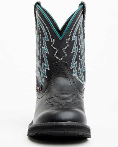 Justin Boot Company Women`s Gypsy Brown Vamp 8In Round Toe Western Boot4