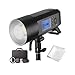 Godox AD400 Pro AD400Pro 400ws GN72 TTL Battery-Powered Monolight, 1/8000 HSS Outdoor Flash Strobe Light, Built-in Godox 2.4G System, 390 Full Power Pops, 0.01-1s Recycle Time, 30w LED Modeling Lamp