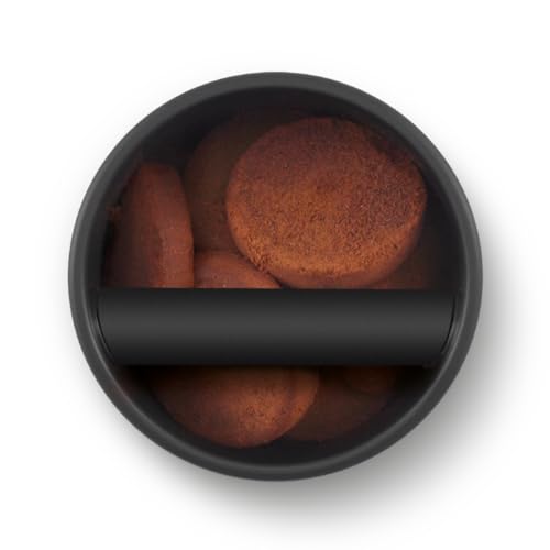 Image of Breville BEA501BSS Knock Box 10 Espresso Machine Accessory, 10 Puck Capacity, Brushed Stainless Steel