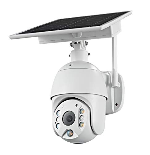 XS7 Pro - Solar Battery Powered Outdoor-Security-PTZ-IP-Camera with Motion Activated Spotlight and Color Night Vision
