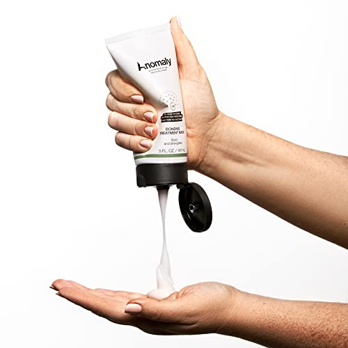 Anomaly Bonding Treatment Mask With Keratin For Dry & Damaged Hair | Strengthen & Protect | Sulfate Free & Paraben Free | Eco Friendly & Sustainable Packaging From Ocean Plastic, 5 Fl. Oz., White (Pack Of 1) #TOP3