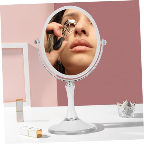 Espejo de Maquillaje Doble Cara Giratorio de Mesa miniatura 3