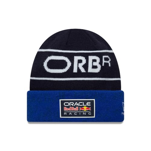 Bonnet tricoté RB Racing bleu foncé réplique officielle F1