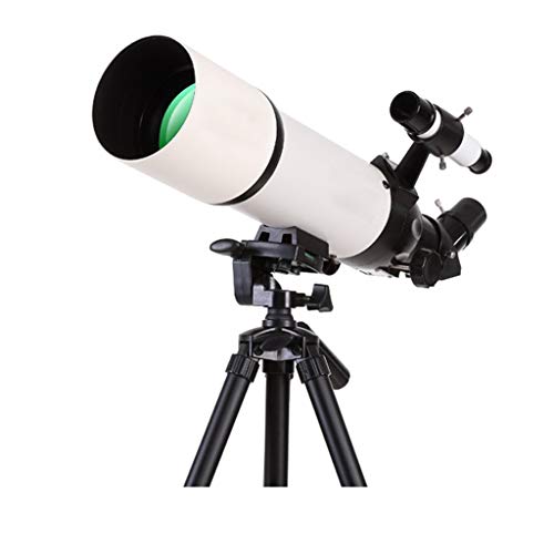 Telescopio para principiantes astronomía 80mm 400mm enfoque manual miniatura 1
