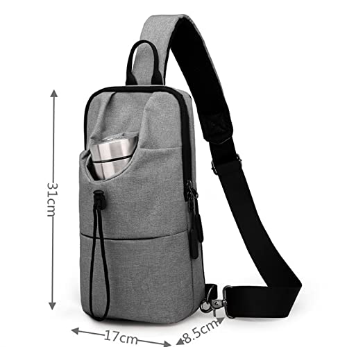 Messenger Bags Men's Travel Waist Bag Functional Outdoor Oxford Chest Bag Shoulder Bag Men's Chest Bag4