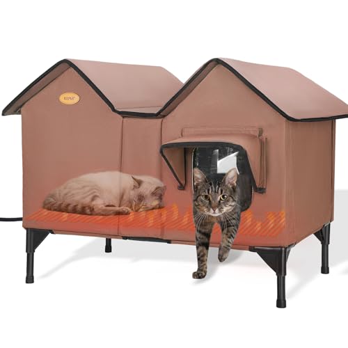 Heated Cat House for Outside...