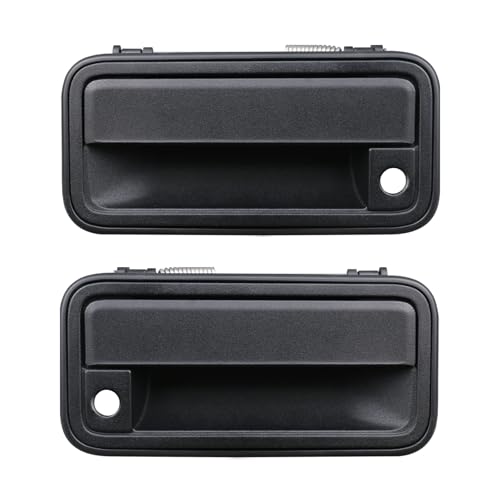 APPERFiT All Metal Exterior Door Handle Front Compatible with 1995-2000 Chevrolet Chevy Tahoe Suburban C1500 C2500 C3500 K1500 K2500 K3500 GMC Yukon Replaces 15742229 15742230