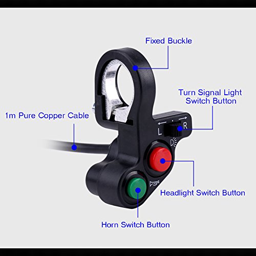 Pulsante da Manubrio Moto Pulsante da Manubrio