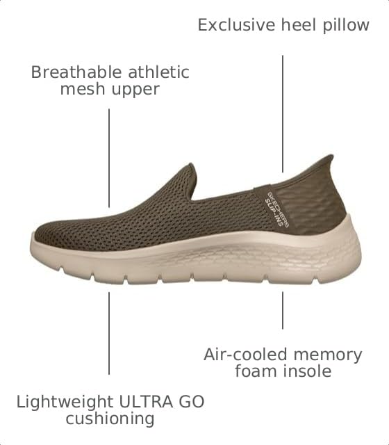 Image of Skechers Women's Hands Free Slip-ins Go Walk Flex - Relish Sneaker