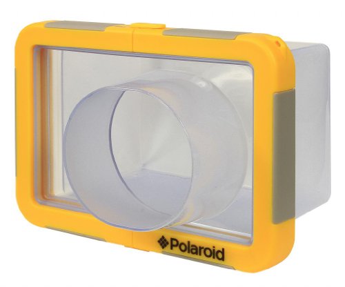 Polaroid Dive-Rated Large Waterproof Camera Housing for The Sony Cybershot RX100, HX30V, HX20V, HX10V, HX9V, HX7V, HX5, HX50V, H55, H70, H90 Digital Camera