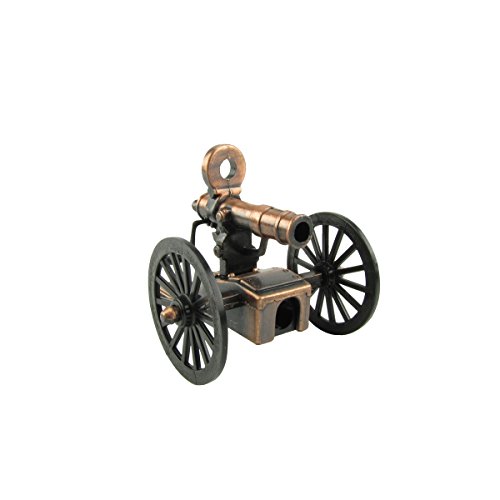 IIV Treasure Gurus Miniature Gatling Gun Die Cast Pencil Sharpener
