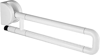 Handrail Handrail for Toilet Foldable Non-Slip Handicap Grab Bars Bathroom Wall Mounted for Elderly and Pregnant/1 (2)