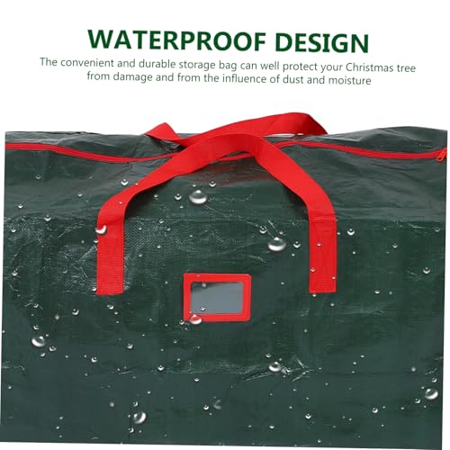 Sac de rangement pour sapin de Noël vert grand volume imperméable