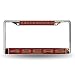 NFL San Francisco 49ers Laser-Cut Chrome Auto License Plate Frame