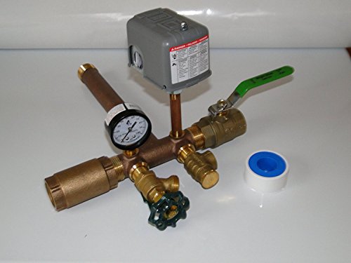 Harvard Boshart 1 x 11 BRASS Tank Tee Kit installation package with BALL VALVE and CHECK VALVE Water Well Pressure Tank SQUARE D 4060 FSG2 pressure switch NO LEAD Harvard Boshart 1 x 11 BRASS Tank Tee Kit installation package with BALL VALVE and CHECK VALVE Water Well Pressure Tank SQUARE D 4060 FSG2 pressure switch NO LEAD