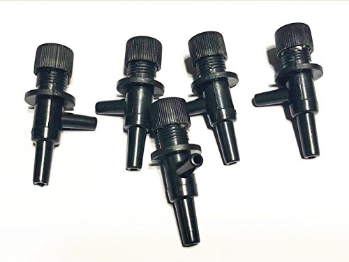 XMHF Aquarium 2 Way Air Line Tubing Flow Control Valve for Fish Tank 5-Pcs XMHF Aquarium 2 Way Air Line Tubing Flow Control Valve for Fish Tank 5-Pcs