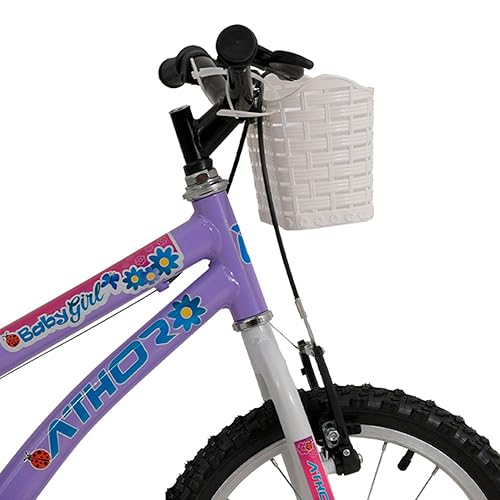 Bicicleta Aro 16 Feminina - Athor Baby Girl Cor:Roxo2dcc