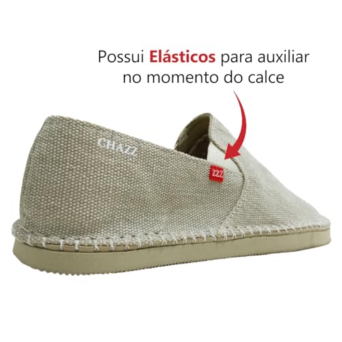 Alpargata Casual Masculina Chazz Em Tecido Confortável Calce Fácil CZ 004