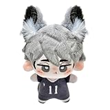 Anjinguang Miya Osamu - Figuras de peluche de anime, lindas orejas de animales, Shinsuke Kita, colgante de peluche suave, mini almohada de abrazo, regalo de decoración