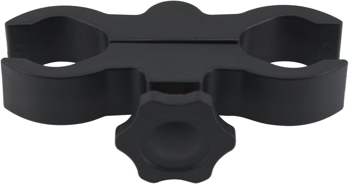 ROUP Flashlight Mount Holder, Barrel Scope Flashlight Mount Clamp Clip, Quick Release Mount Holder for Flashlight Torch Gun Scope Laser Sight Telescope Diameter 25mm-30mm