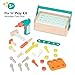 B. toys- Fix ‘n’ Play Kit- Pretend Play Tool Box – Wooden Toolbox & Accessories (25 Pcs) – Carpenter Set for Kids – Play Set with Drill, Hammer, Screwdriver & More – 3 Years +