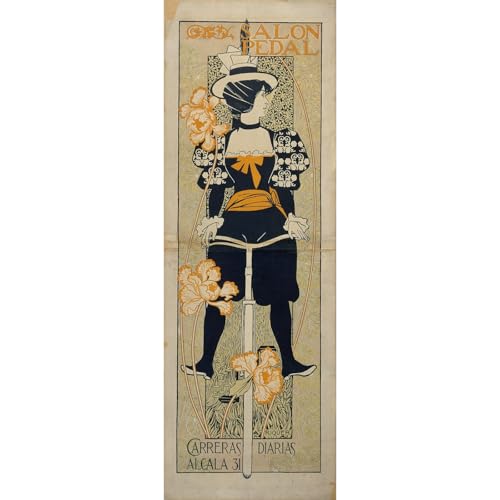 Toile Alexandre de Riquer reproduction aux couleurs vives et durables