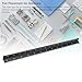 Aramox Metric Triangular Engineer Scale Ruler, 30cm/11.81in Aluminum 1:100 1:200 1:250 1:300 1:400 1:500 Architectural Scale Ruler for Construction Site