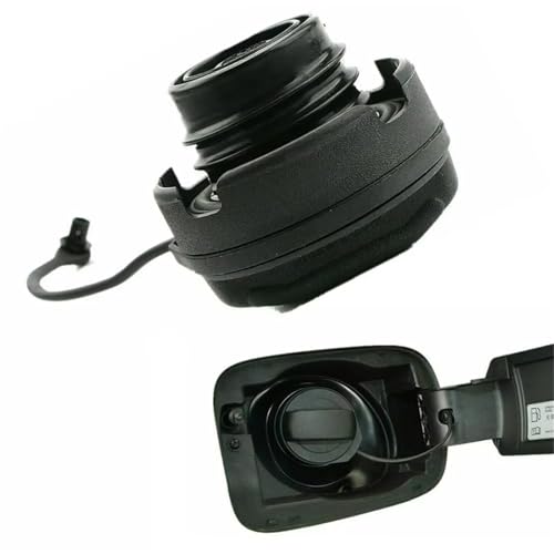 Bouchon réservoir carburant 1J0201550A compatible Skoda Octavia essence diesel avec câble attache