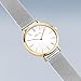 Imagen de Bering 14134-010 Reloj de Cuarzo para Mujer con Caja de Acero Inoxidable de 34 mm con Acabado Dorado y Esfera Blanca