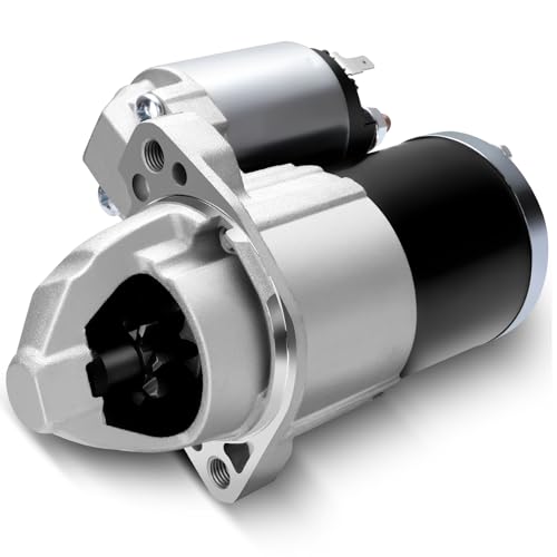 GDSMOTU New Starter Replacement for Dodge for Caliber 2.4L 2007-2012 for Jeep for Patriot 2.0L 2007-2014 for Compass 2.4L 2007-2014, M0T32071 SMT0341, 1.1kW/12 Volt Starter