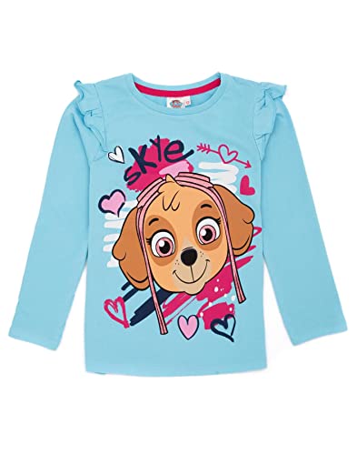 Paw Patrol Girls Skye Pajama Set | Kids Blue & Pink Loungewear T-Shirt & Pants Complete PJ Bundle | Nightwear Pajama Gift4