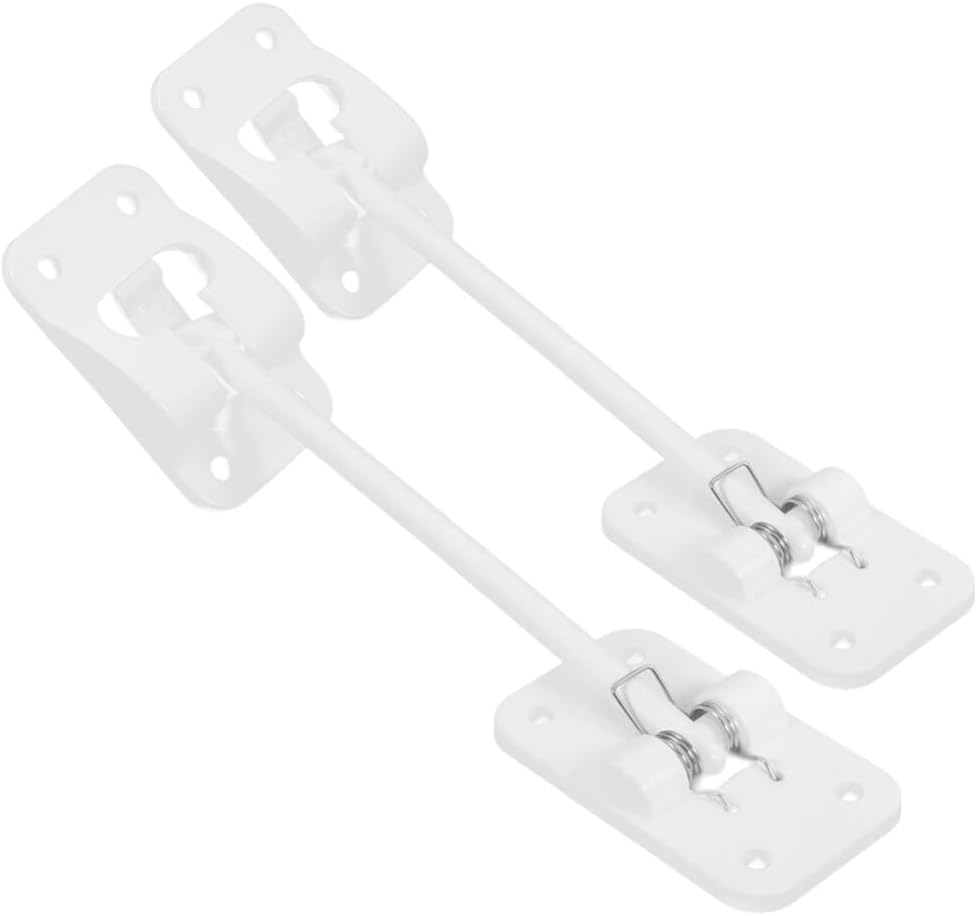 OUNONA 2sets Trailer Door Latch Windproof Hook for Rv Cargo Trailer and Camper Doors Lightweight Easy to Install Accessories