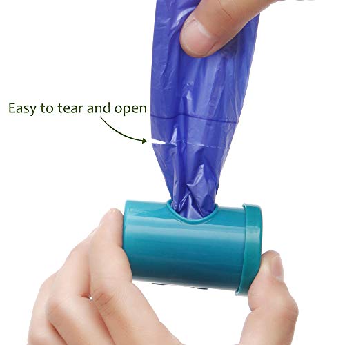 Dog Poop Bags with Dispenser and Leash Clip, Extra-Large, Extra Thick 100% Leak-Proof Pet Waste Bags, Earth Friendly, Unscented, Blue Pink, 720 Count, 13.5×9 in Dog Poop Bags with Dispenser and Leash Clip, Extra-Large, Extra Thick 100% Leak-Proof Pet Waste Bags, Earth Friendly, Unscented, Blue Pink, 720 Count, 13.5×9 in