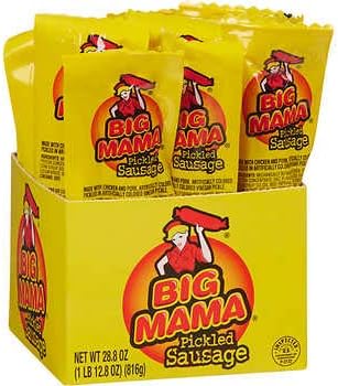 Penrose Big Mama Pickled Sausages,Value 3 Pack ( 2.4 Ounce Each, 36 Count)